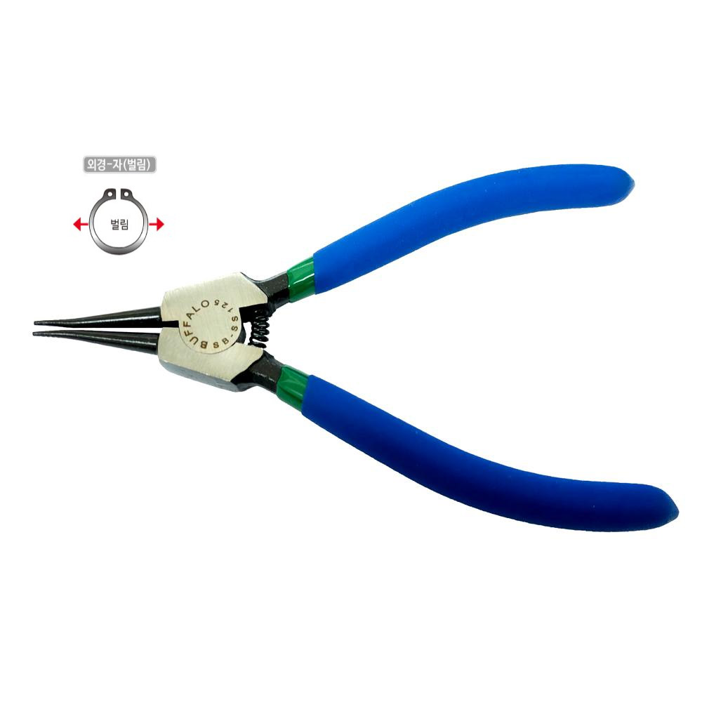 스냅링 플라이어 외경ㅡ자 벌림<span>SB-SS125 1.2mm</span>