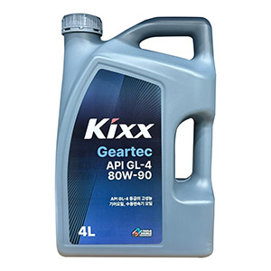 자동차용 기어오일 4L<span>Kixx Geartec GL-4 4L</span>