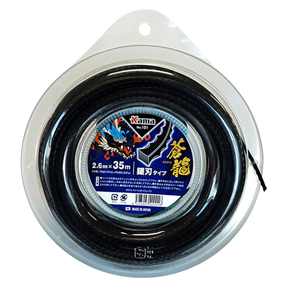 일제 예초기 줄날 나일론줄 끈날 액세서리 톱니형<span>KAMA101 2.6mm</span>
