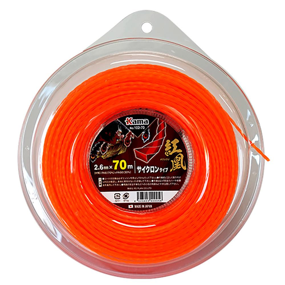 일제 예초기 줄날 나일론줄 끈날 액세서리 꽈배기형<span>KAMA102-70 2.6mm</span>