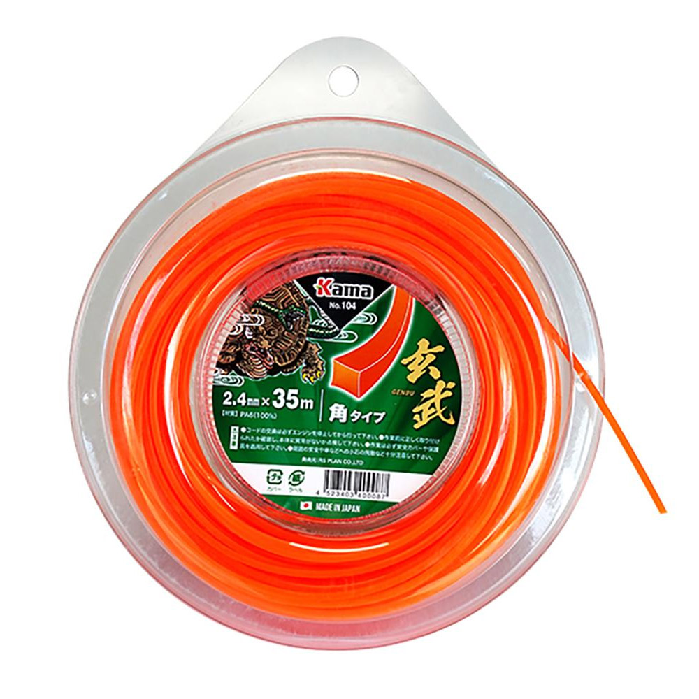 일제 예초기 줄날 나일론줄 끈날 액세서리 사각형<span>KAMA104 2.4mm</span>