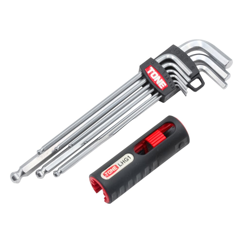 그립형 롱볼 육각렌치세트<span>BL900G 9pcs</span>